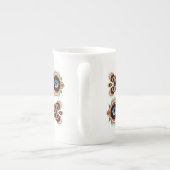 Chimera - Tasse der China des Vogelknochens (Rückseite)