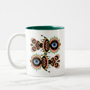 Chimera - Tasse von Fischvögeln