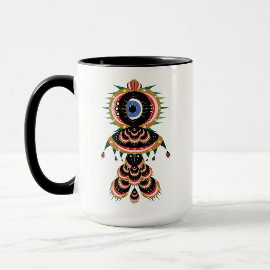 Chimera - Tasse von Fischvögeln 15oz. (Links)