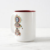 Chimera - Tasse von Fischvögeln 15oz. (Vorderseite Links)