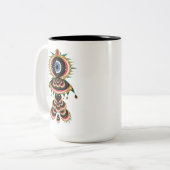 Chimera - Tasse von Fischvögeln 15oz. (Vorderseite Links)