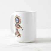 Chimera - Tasse von Fischvögeln 15oz. (Vorderseite Links)