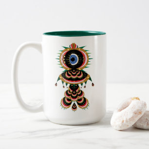 Chimera - Tasse von Fischvögeln 15oz.