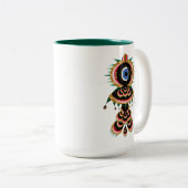 Chimera - Tasse von Fischvögeln 15oz. (VorderseiteRechts)