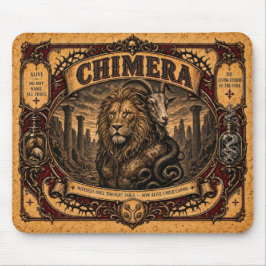 Chimera, Vintage Circus Monster Mousepad