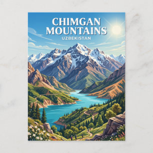 Chimgan-Gebirge Usbekistan Postkarte