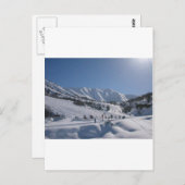 Chimgan Ski Slope Postkarte (Vorne/Hinten)