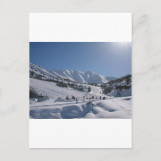 Chimgan Ski Slope Postkarte