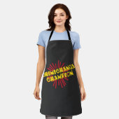 Chimichanga Champion, lustiges Essen oder Kochen Schürze (Getragen)