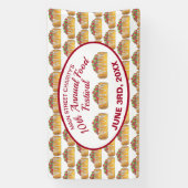 Chimichanga Tex Mex Southwestern Food Burrito Banner (Vertikal)