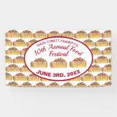 Chimichanga Tex Mex Southwestern Food Burrito Banner (Horizontal)