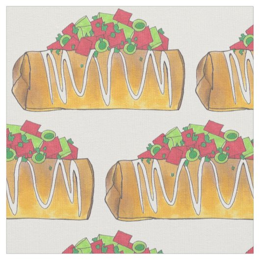 Chimichangas Southwestern Fried Burrito Tex Mex Stoff (Nahaufnahme)