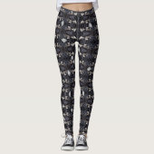 Chimigos - Chihuahuas und Diamonds Leggings (Vorderseite)