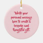 Chimigos - Crazy Chi Lady - Chihuahua  Keramik Ornament (Hinten)