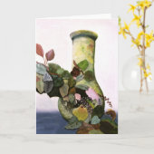 Chiminea Karte (Gelbe Blume)