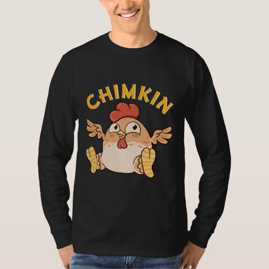 Chimkin Fat Derpy Chicken Meme T-Shirt (Vorderseite)