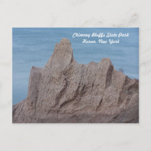 Chimney Bluffs State Park Postkarte