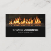 Chimney & Fireplace Services Reparatur-Visitenkart Visitenkarte (Vorderseite)