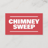 Chimney & Fireplace Services Visitenkarte (Vorderseite)