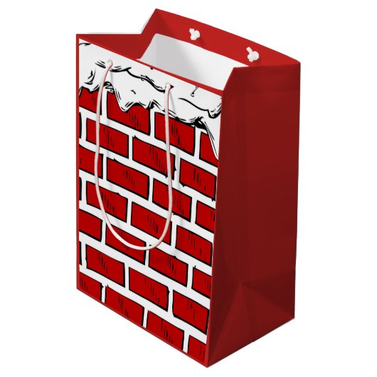 Chimney Mittlere Geschenktüte (Rückseite Schrägansicht)