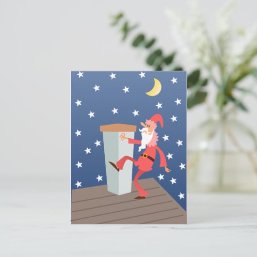 Chimney Postkarte (Stehend Vorderseite)