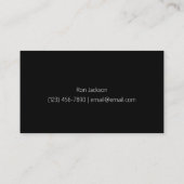 Chimney-Reinigung Visitenkarte (Rückseite)