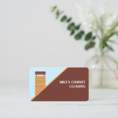 Chimney-Reinigung Visitenkarte (Stehend Vorderseite)