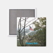 Chimney Rock Magnet (Vorderseite/Rückseite)