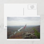 Chimney Rock Mountain Postkarte (Vorne/Hinten)