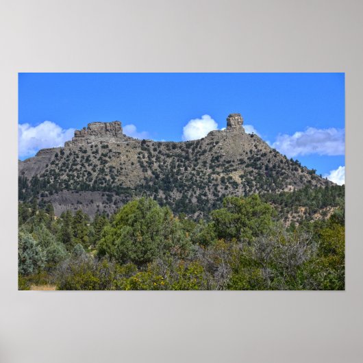 Chimney Rock National Monument, Colorado Poster (Vorne)