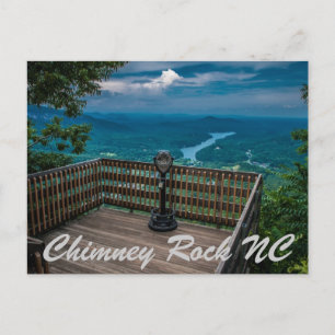 Chimney Rock NC Postkarte