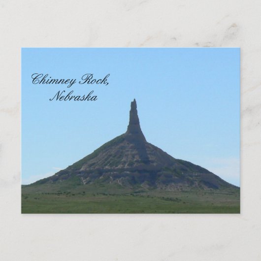 Chimney Rock, Nebraska Postcard Postkarte (Vorderseite)