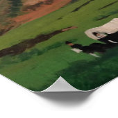 Chimney Rock Nebraska Poster (Ecke)