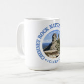 Chimney Rock (NM) Kaffeetasse (Vorderseite Links)