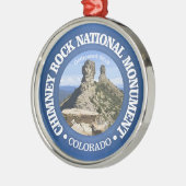 Chimney Rock (NM) Ornament Aus Metall (Links)
