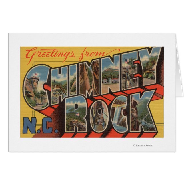 Chimney Rock, North Carolina (Vorderseite (Horizontal))