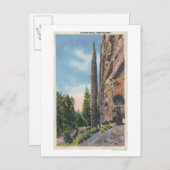 Chimney Rock on Cody Highway, Montana View Postkarte (Vorne/Hinten)