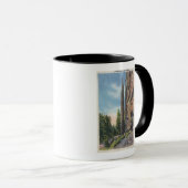 Chimney Rock on Cody Highway, Montana View Tasse (VorderseiteRechts)