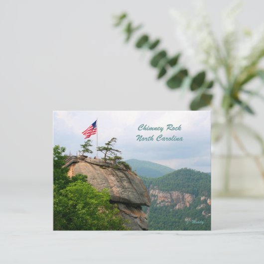 Chimney Rock Postkarte (Stehend Vorderseite)