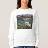 CHIMNEY ROCK - RUTHERFORD - NORTH CAROLINA USA SWEATSHIRT (Vorderseite)