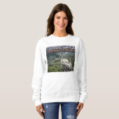 CHIMNEY ROCK - RUTHERFORD - NORTH CAROLINA USA SWEATSHIRT (Vorne ganz)