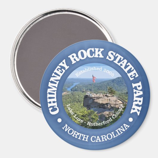 Chimney Rock SP Magnet (Vorderseite/Rückseite)