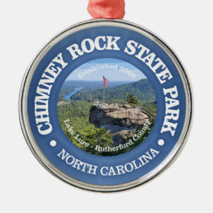 Chimney Rock SP Ornament Aus Metall
