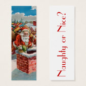 Chimney Santa LIEBE Note - Naughty oder Nice? (Vorne & Hinten)