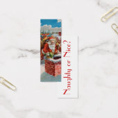 Chimney Santa LIEBE Note - Naughty oder Nice? (Büro)