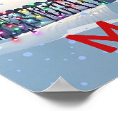 Chimney Santa Poster (Ecke)