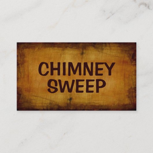 Chimney Sweep Antiquitätenkarte Visitenkarte (Vorderseite)