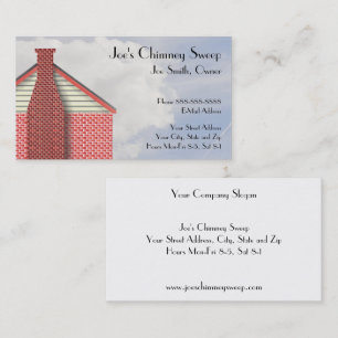 Chimney Sweep Business Card Visitenkarte