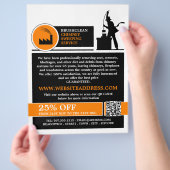 Chimney Sweep Logo Design Chimney Sweep Service Flyer (Hand)