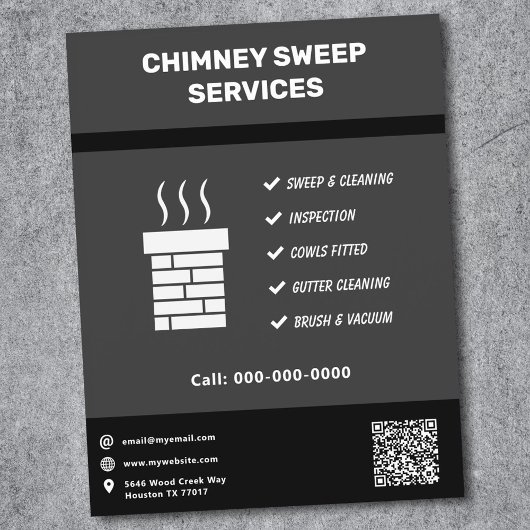 Chimney Sweep Service Flyer